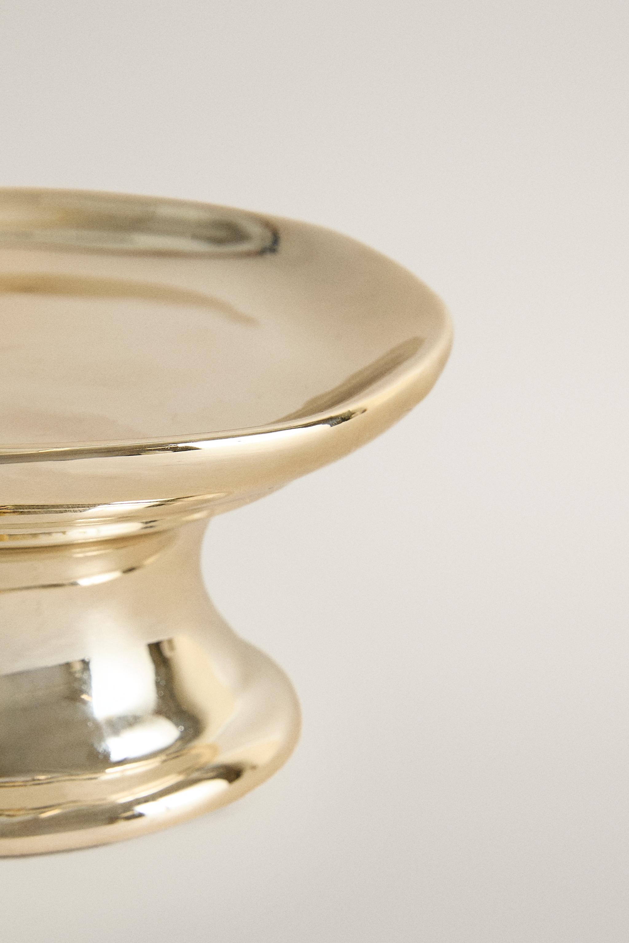 PORTE-BOUGIE PORCELAINE NOËL