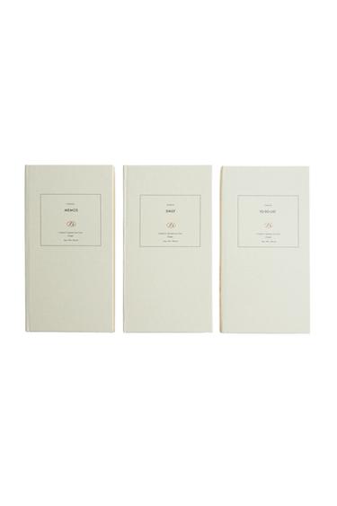 TASK NOTEBOOK SET (SET OF 3) - Multicoloured by Zara