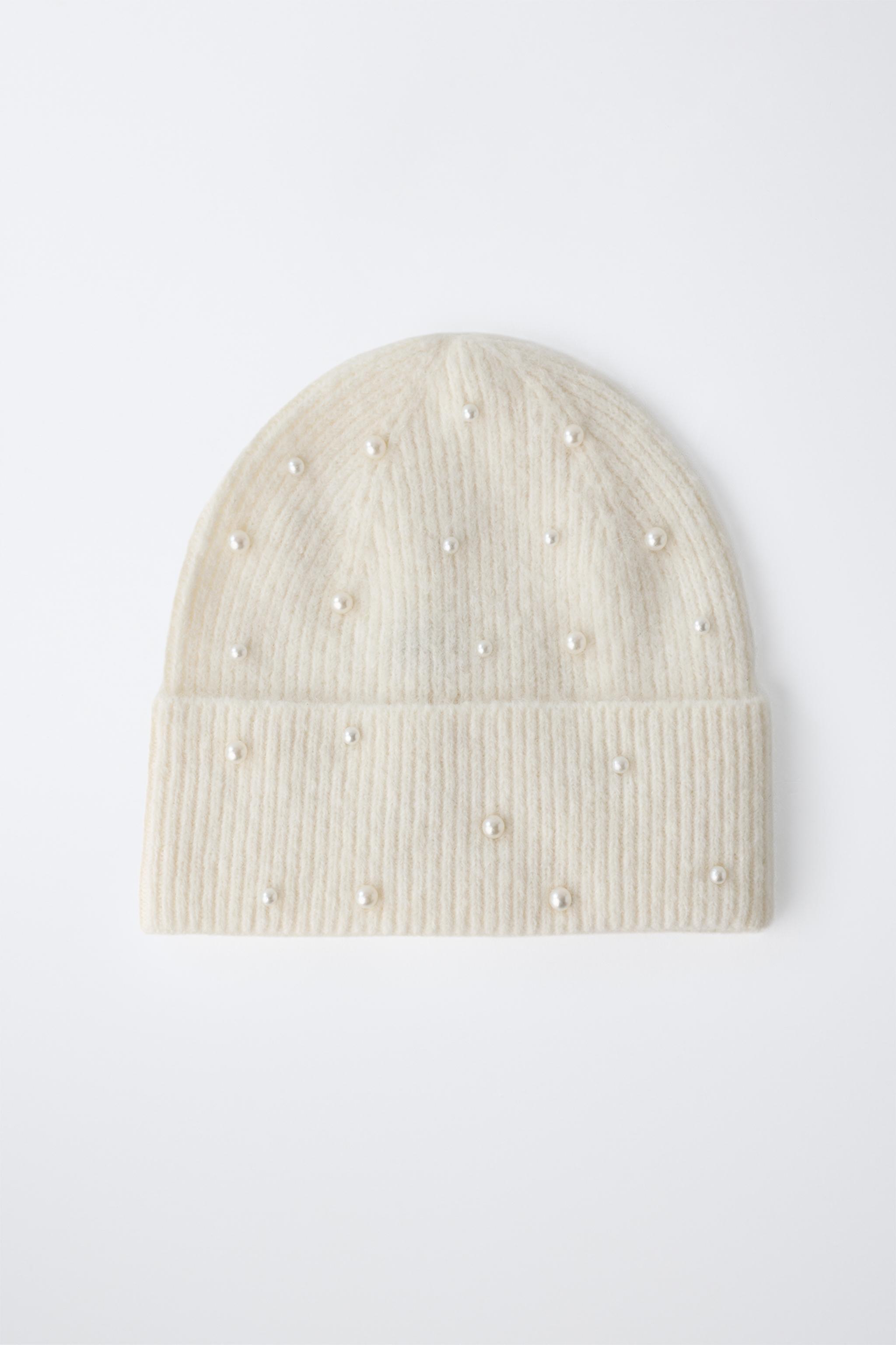 PEARL KNIT BEANIE