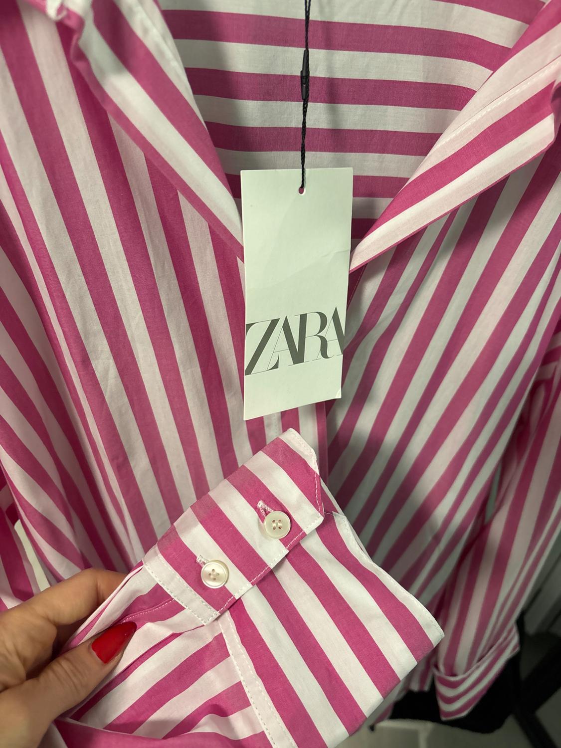 STRIPED POPLIN SHIRT - Image 3