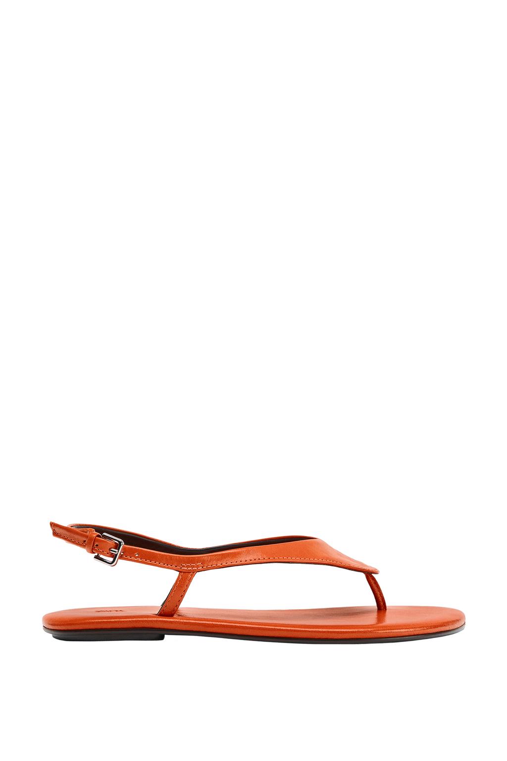 LIMITED EDITION FLAT LEATHER SANDALS - image 4