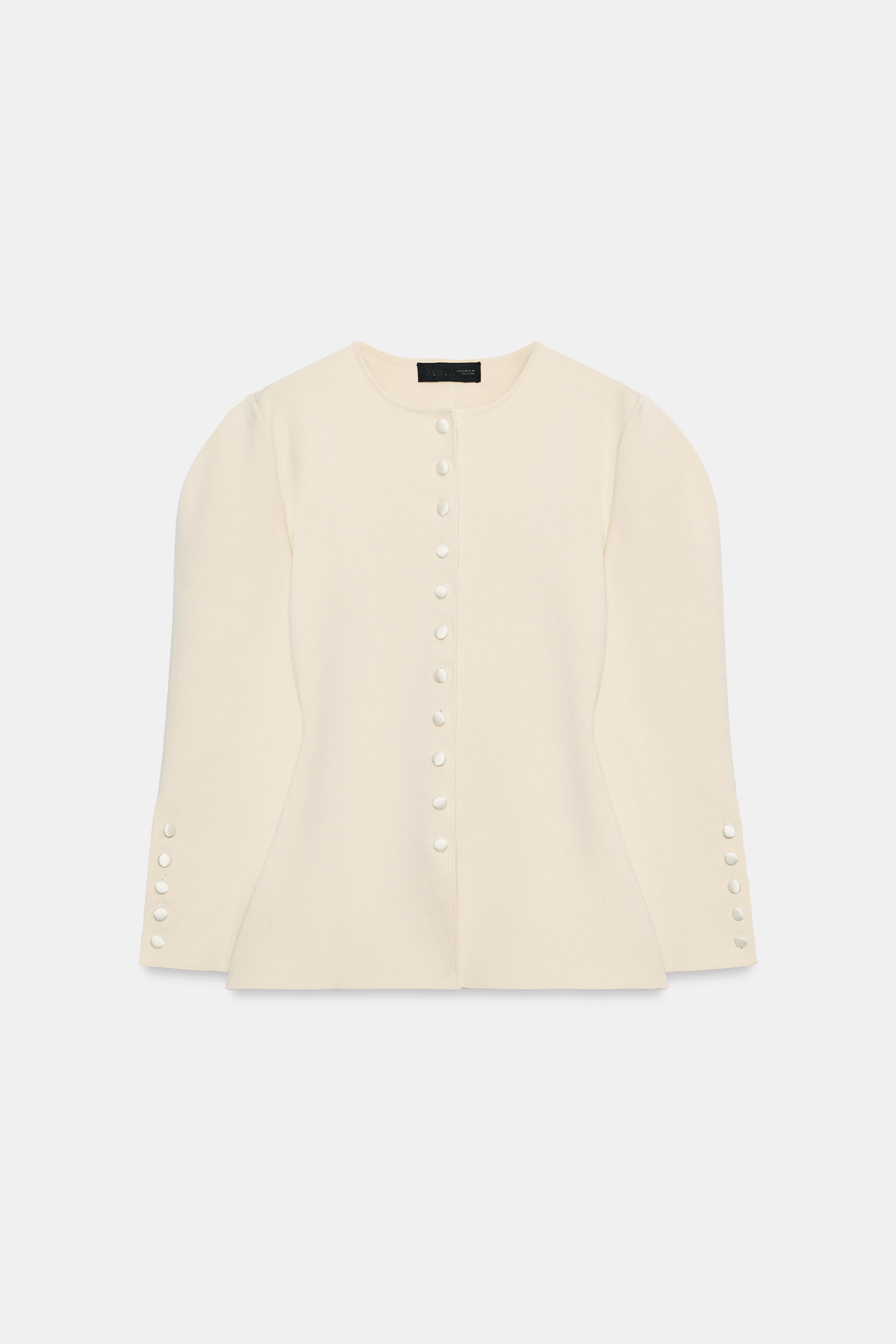 FITTED KNIT JACKET