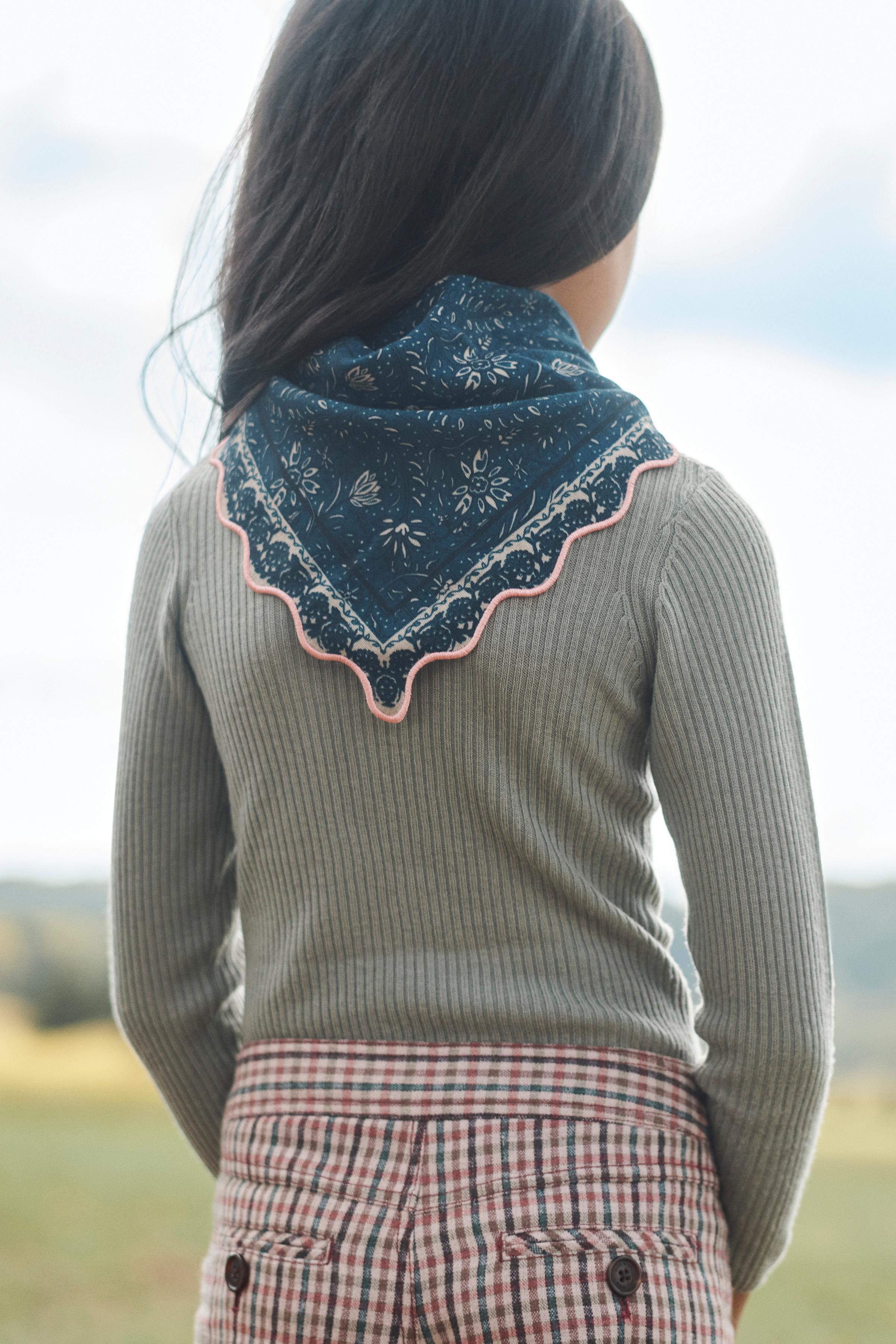 WAVY PRINT SCARF LIMITED EDITION