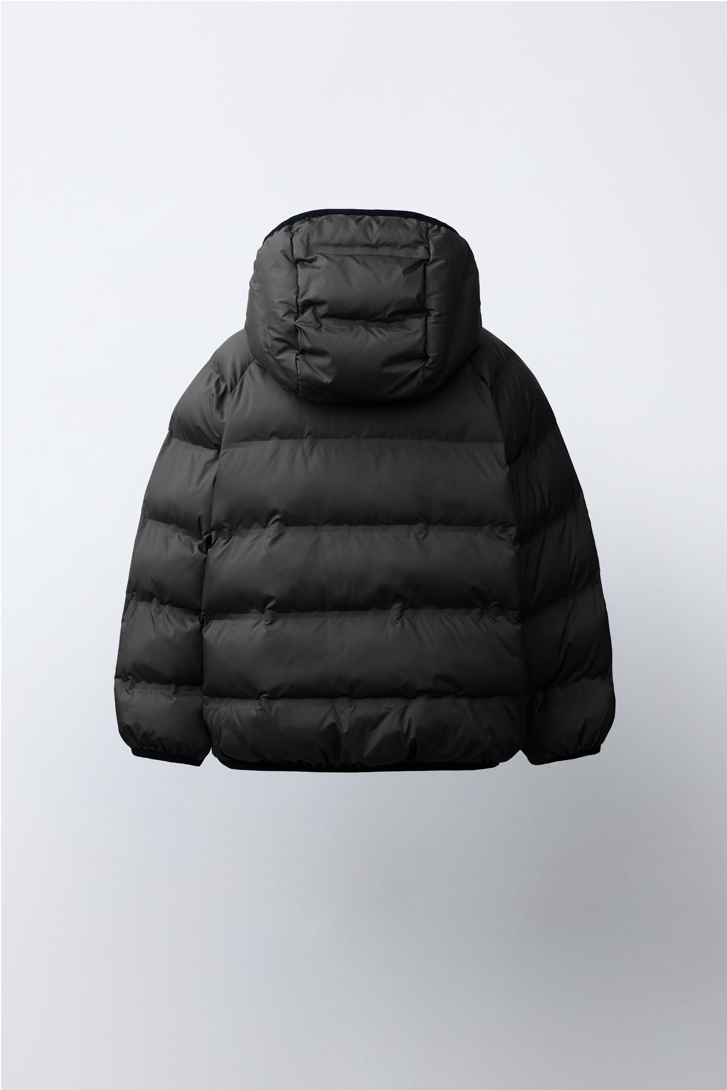 Детская куртка Zara Ultralight Water Repellent, цвет: Чёрный — фото 4