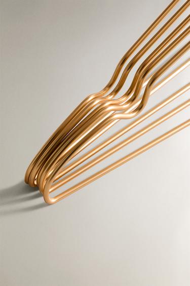 CINTRE MÉTALLIQUE (PACK DE 5) - Or de Zara - Image 2