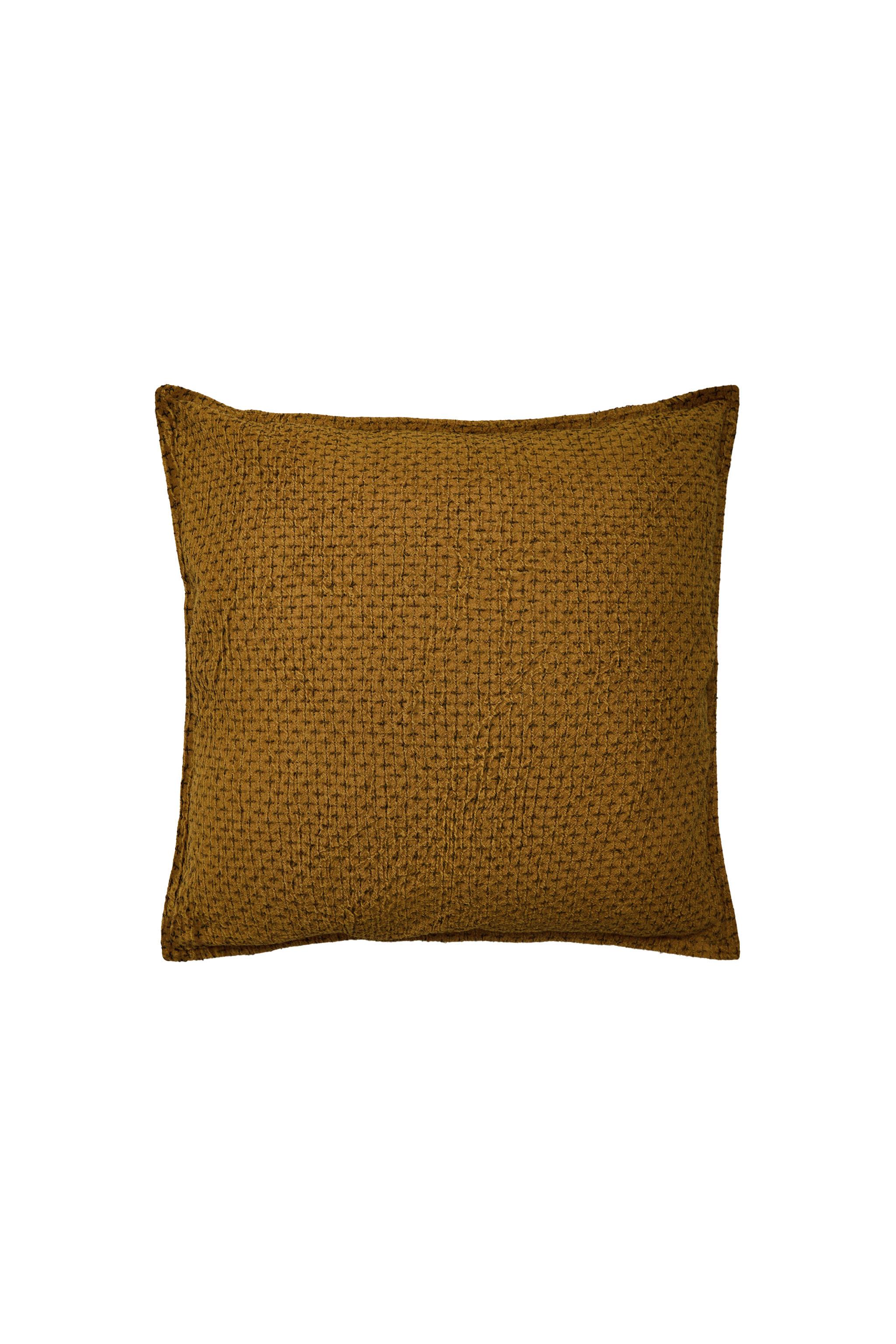 クロス クッションカバー - マスタード | ZARA Japan / 日本
