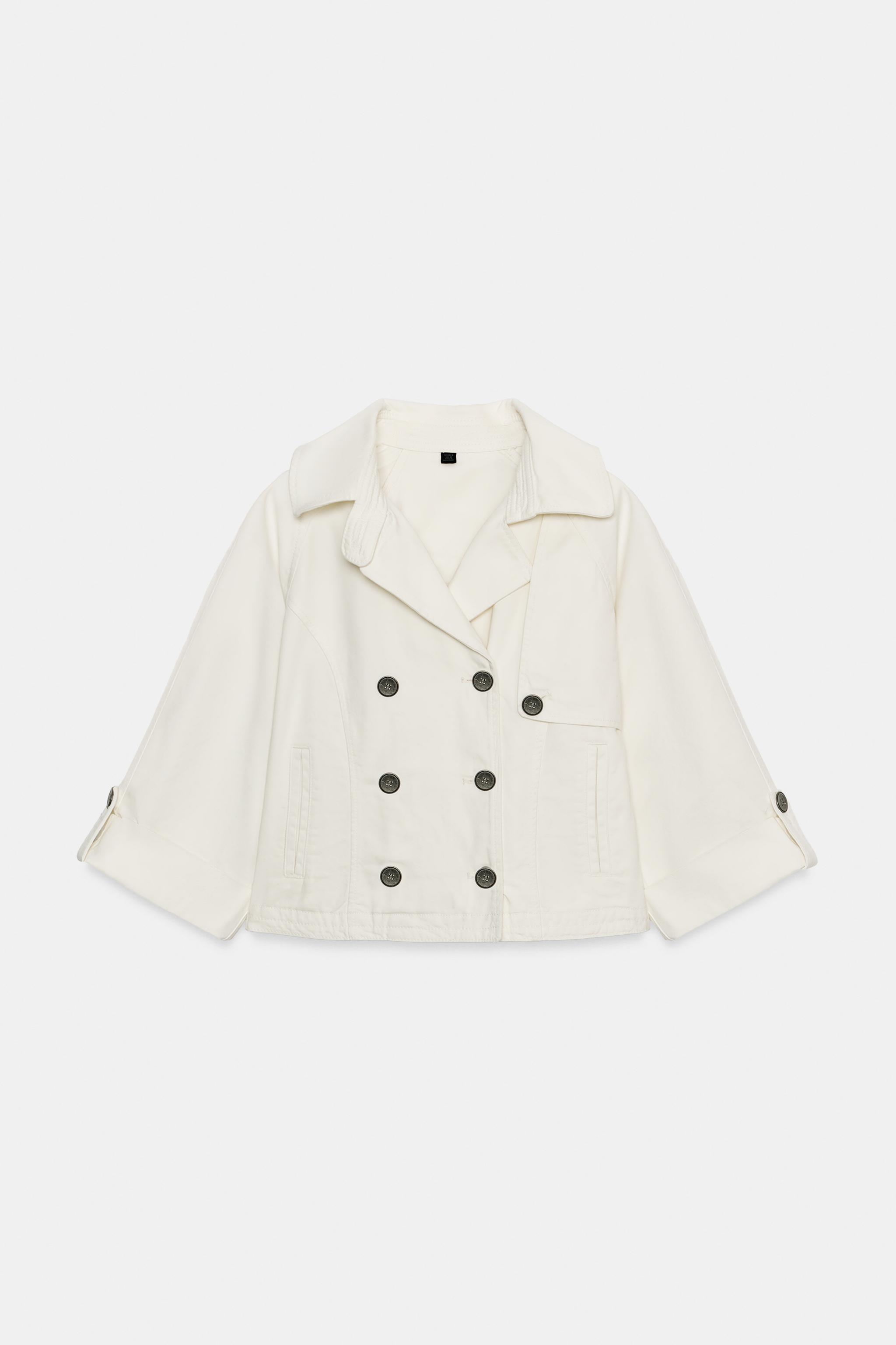 CROPPED BUTTON JACKET