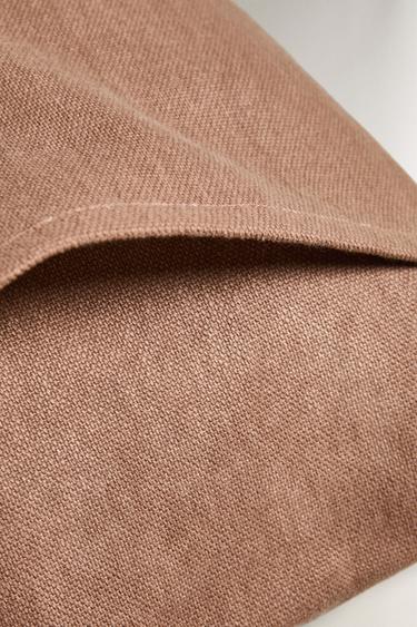 PLAIN CUSHION COVER - Pink by Zara - Image 4