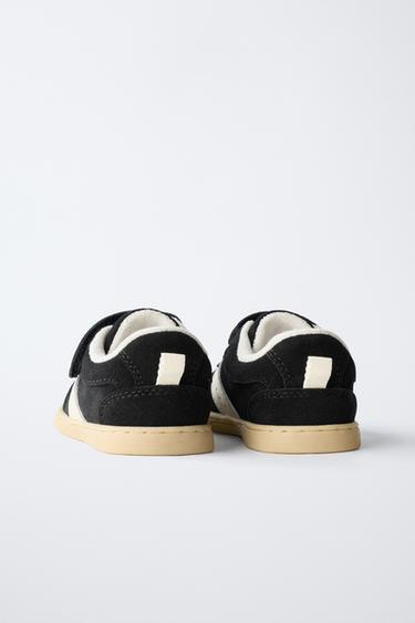 LEATHER BAREFOOT SNEAKERS - Black by Zara - Image 6