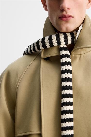 LIMITED EDITION RELAXED FIT TRENCH COAT - camel by Zara - Image 7
