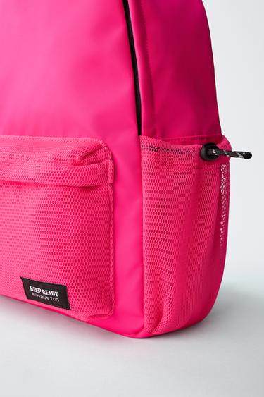 SAC À DOS ÉCOLE RÉSILLE - Rose de Zara - Image 3