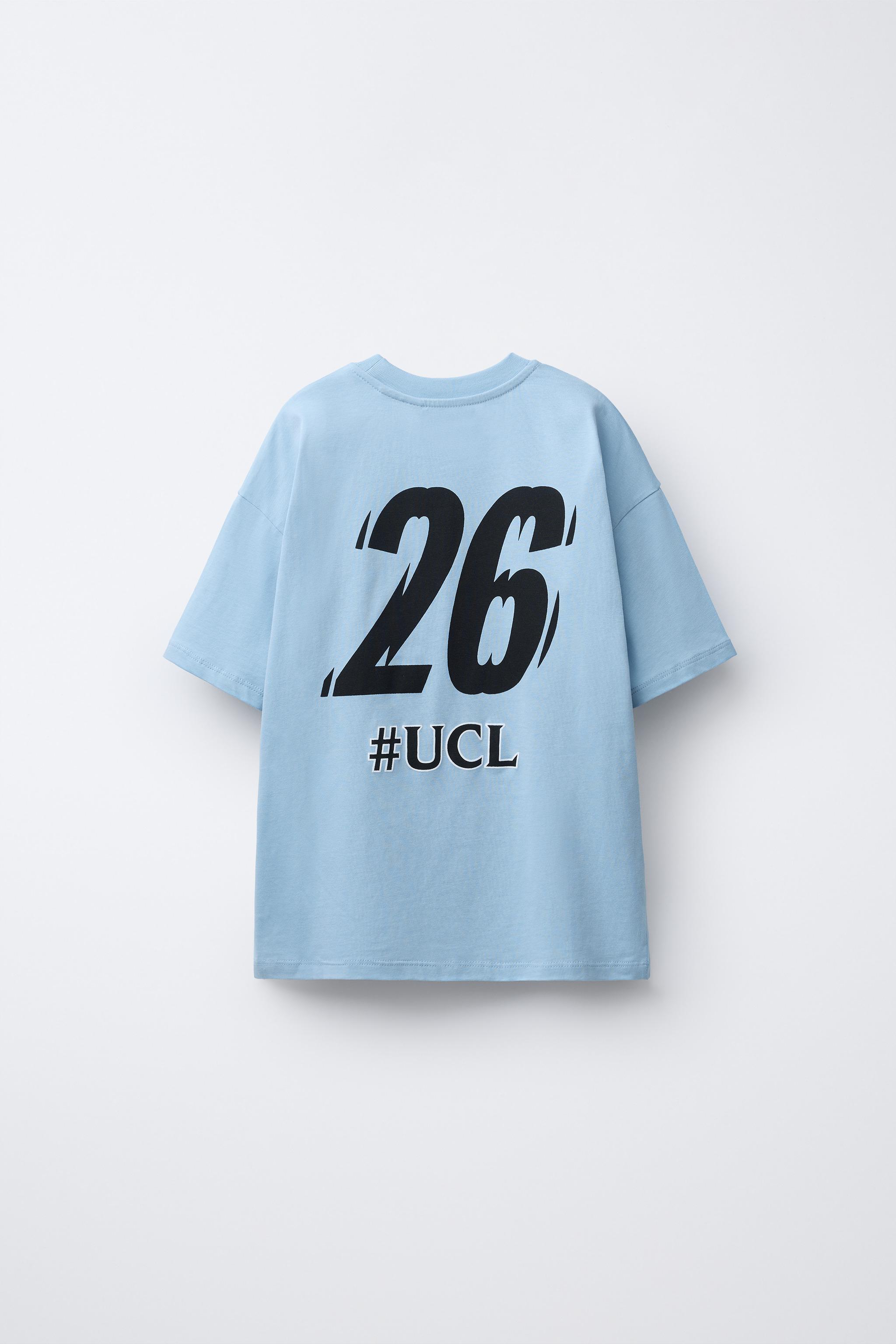 UEFA CHAMPIONS LEAGUE ® PRINTED T-SHIRT - Aquamarine | ZARA South
