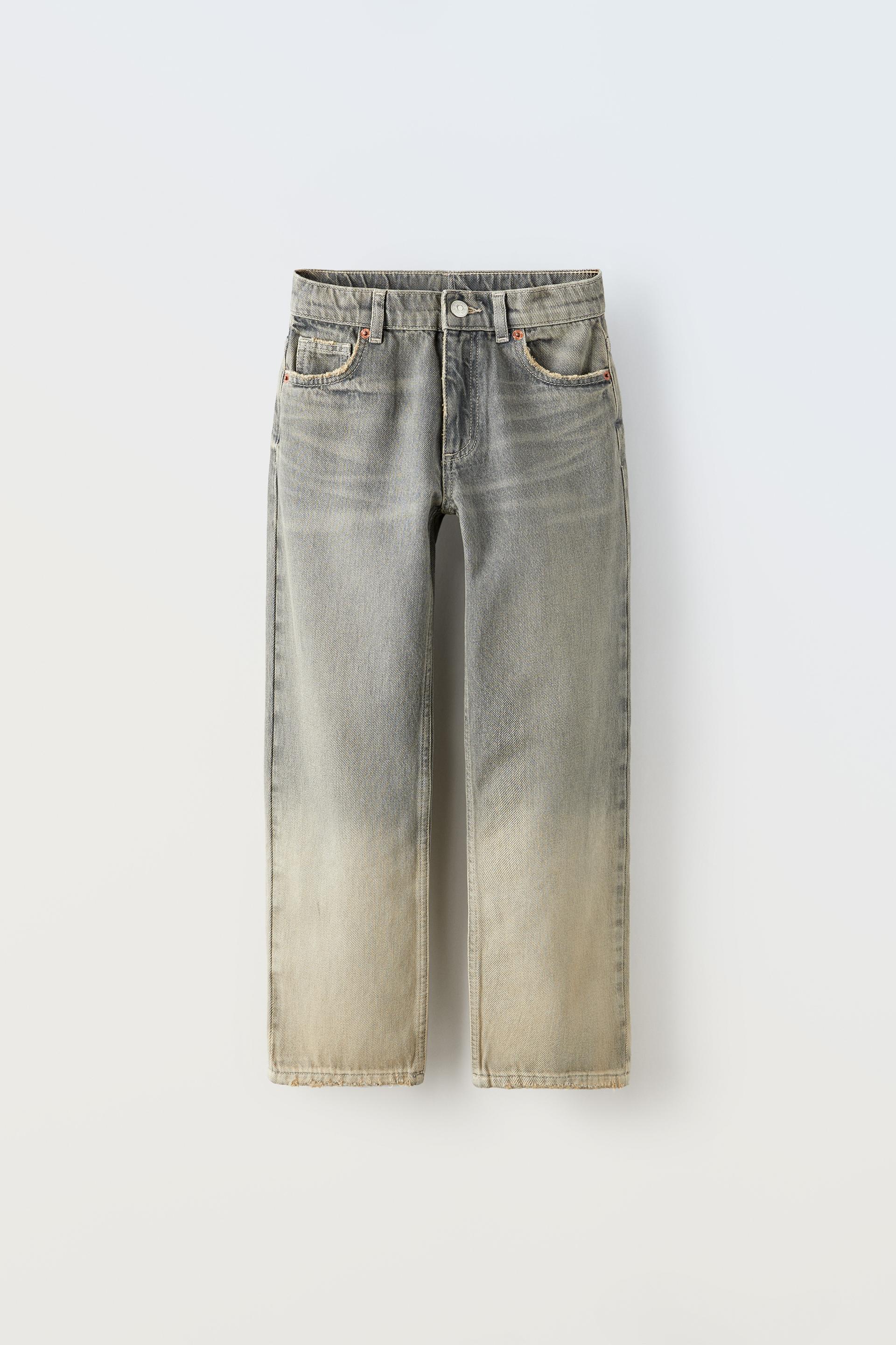 ORIGINAL FIT DENIM TROUSERS - Grey