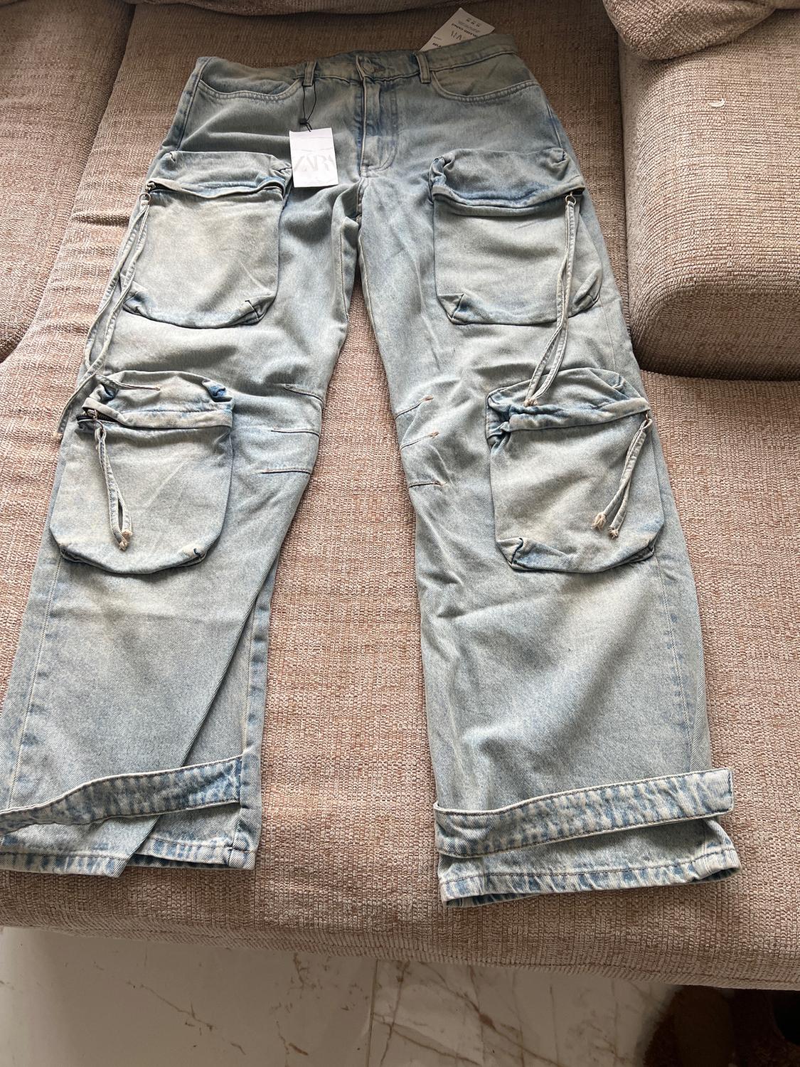 UTILITY JEANS WITH POCKETS - Image 3