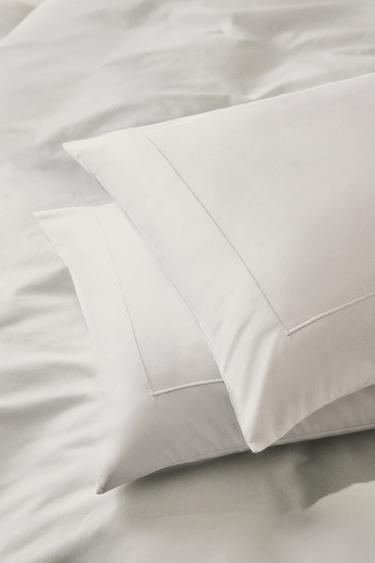 PERCALE PILLOWCASE (800 THREAD COUNT) - White de Zara - Image 6