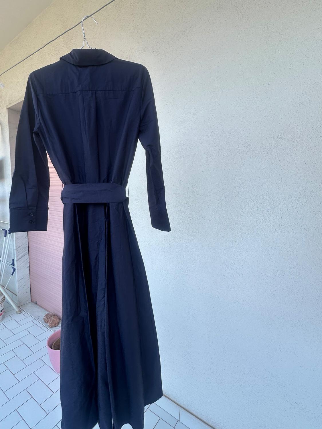 ZW COLLECTION POPLIN SHIRT DRESS - Image 3