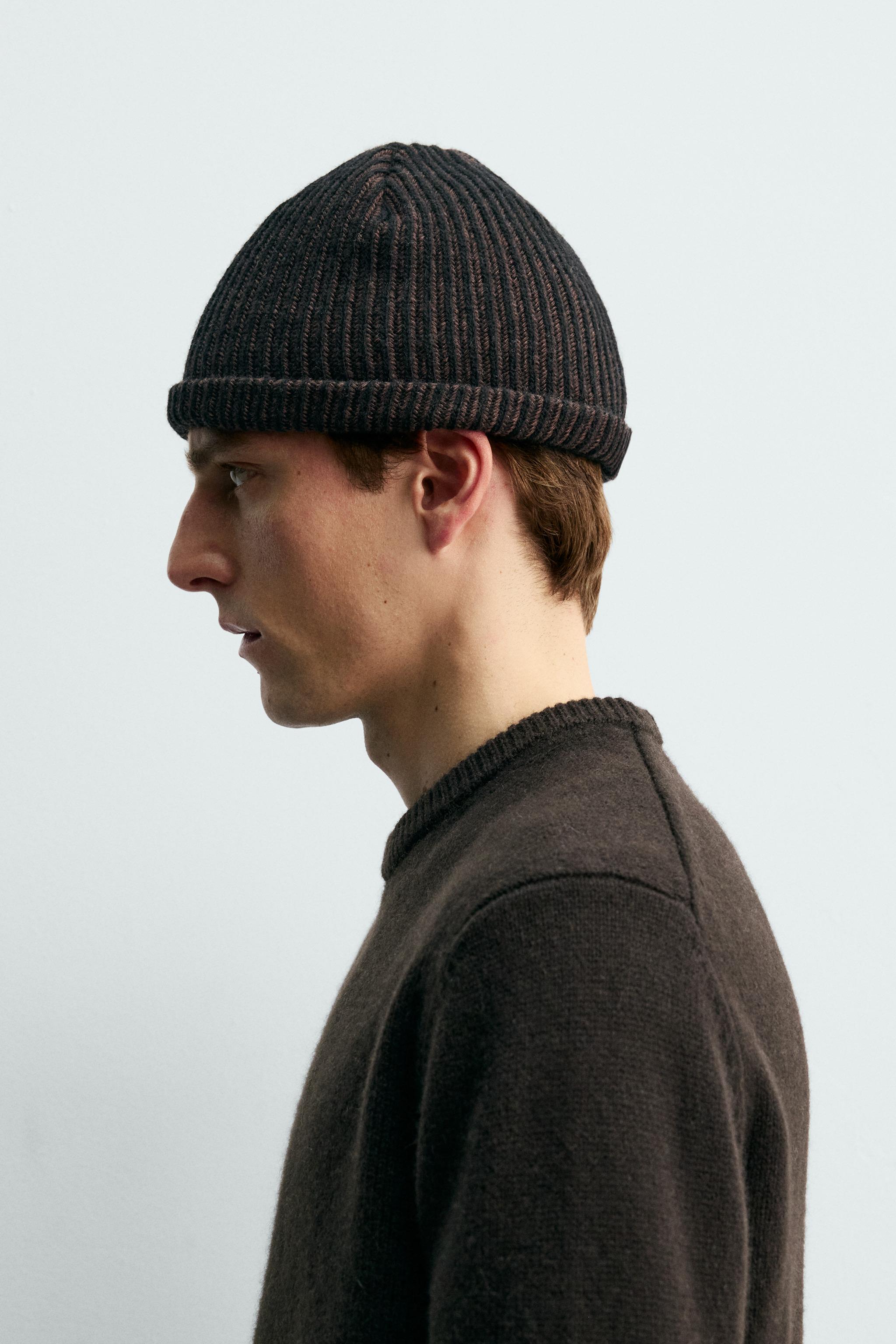 AARON LEVINE X ZARA WOOL BLEND BEANIE - Yellow | ZARA United States