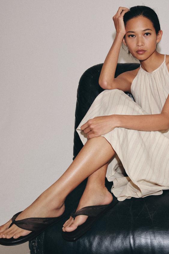 MESH FLAT SANDALS from Zara - $59.90