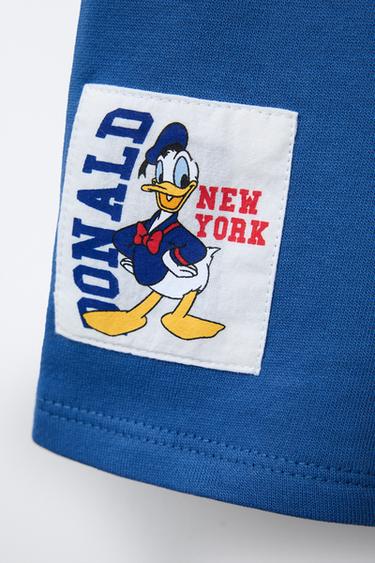 DONALD DUCK © DISNEY PRINTED BERMUDA SHORTS - Blue by Zara - Image 3