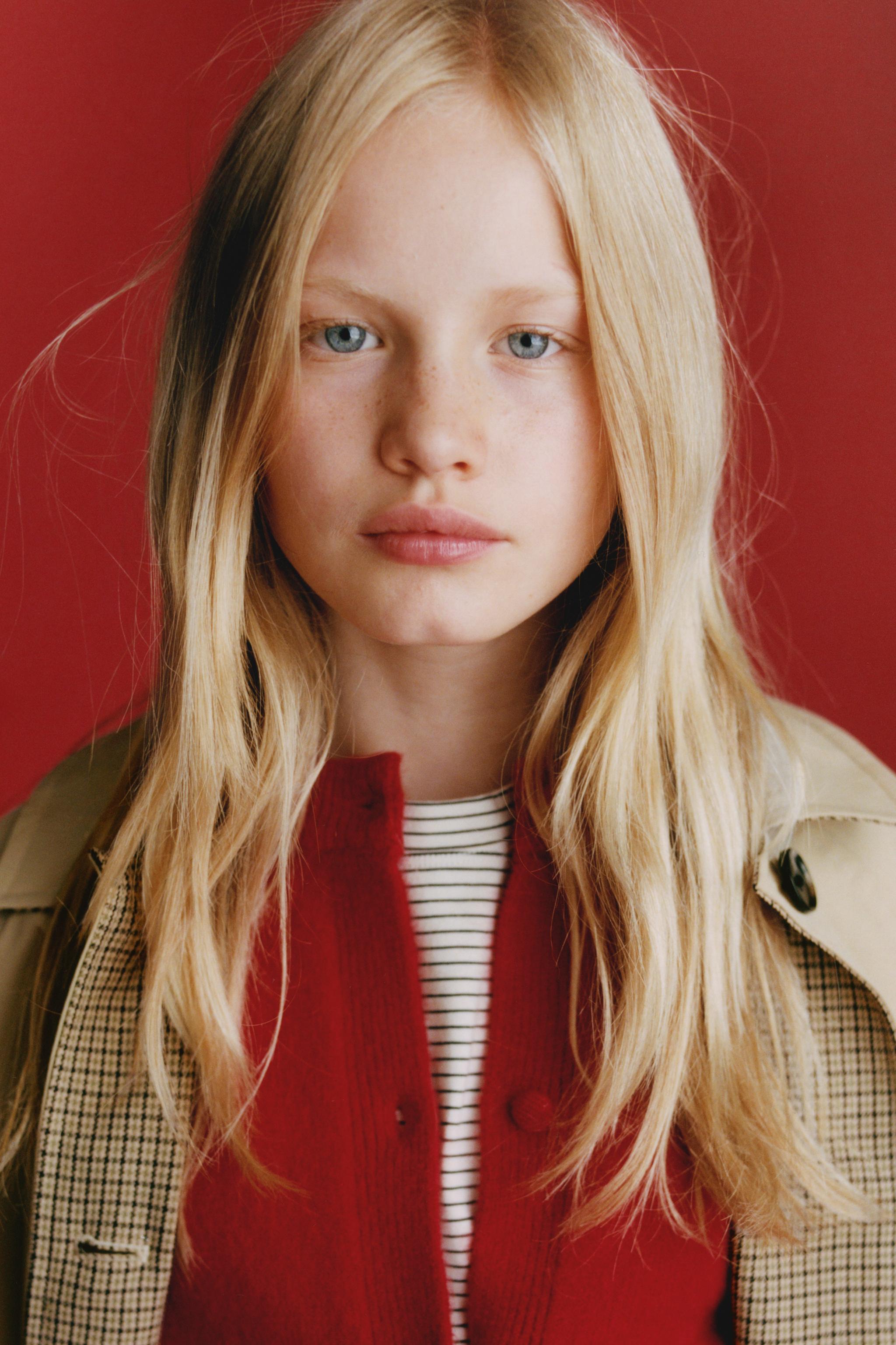 DOUBLE HEM KNIT CARDIGAN BENSIMON ® X ZARA