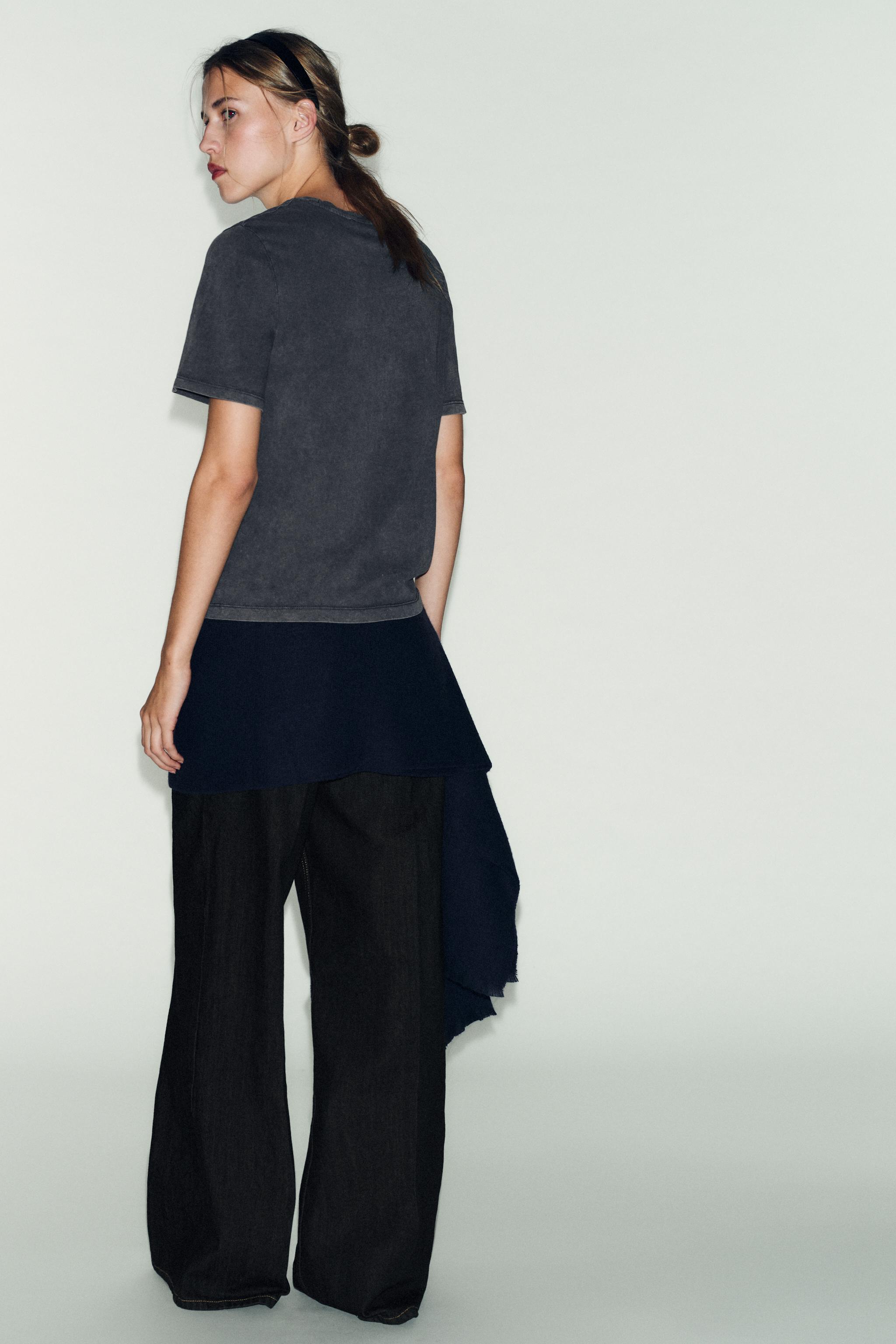 WASHED JEWELED T-SHIRT