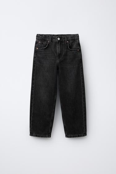 JEANS MOM FIT - Preto da Zara