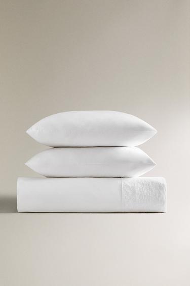 EMBROIDERED DUVET COVER - White by Zara - Image 5