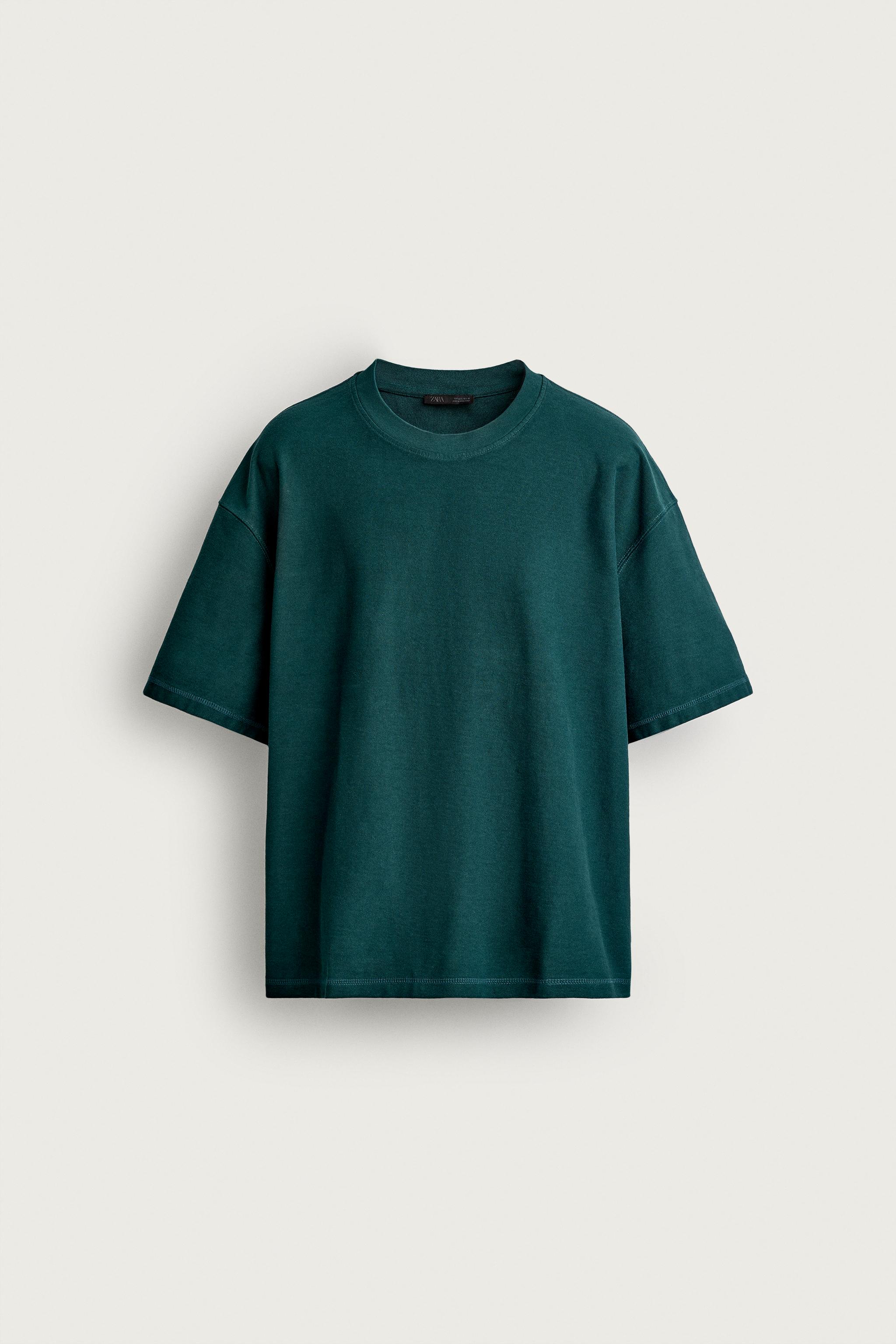 RELAXED FIT SEAM DETAIL T-SHIRT