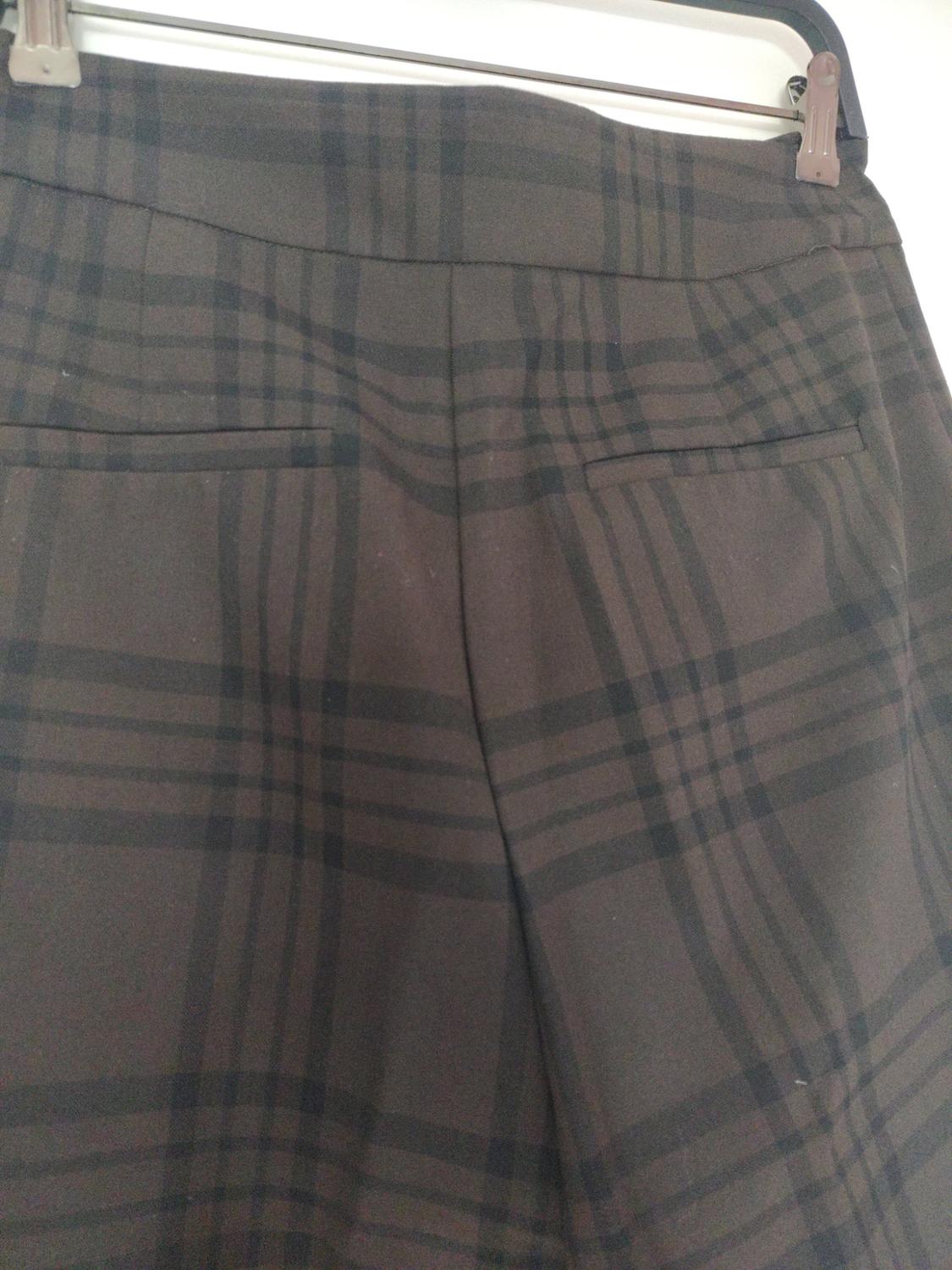 CHECK BAGGY TROUSERS - Image 4