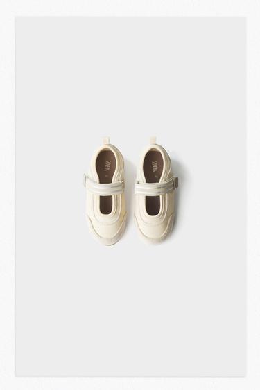 Zara SPORTSKE BALERINKE – Bijela