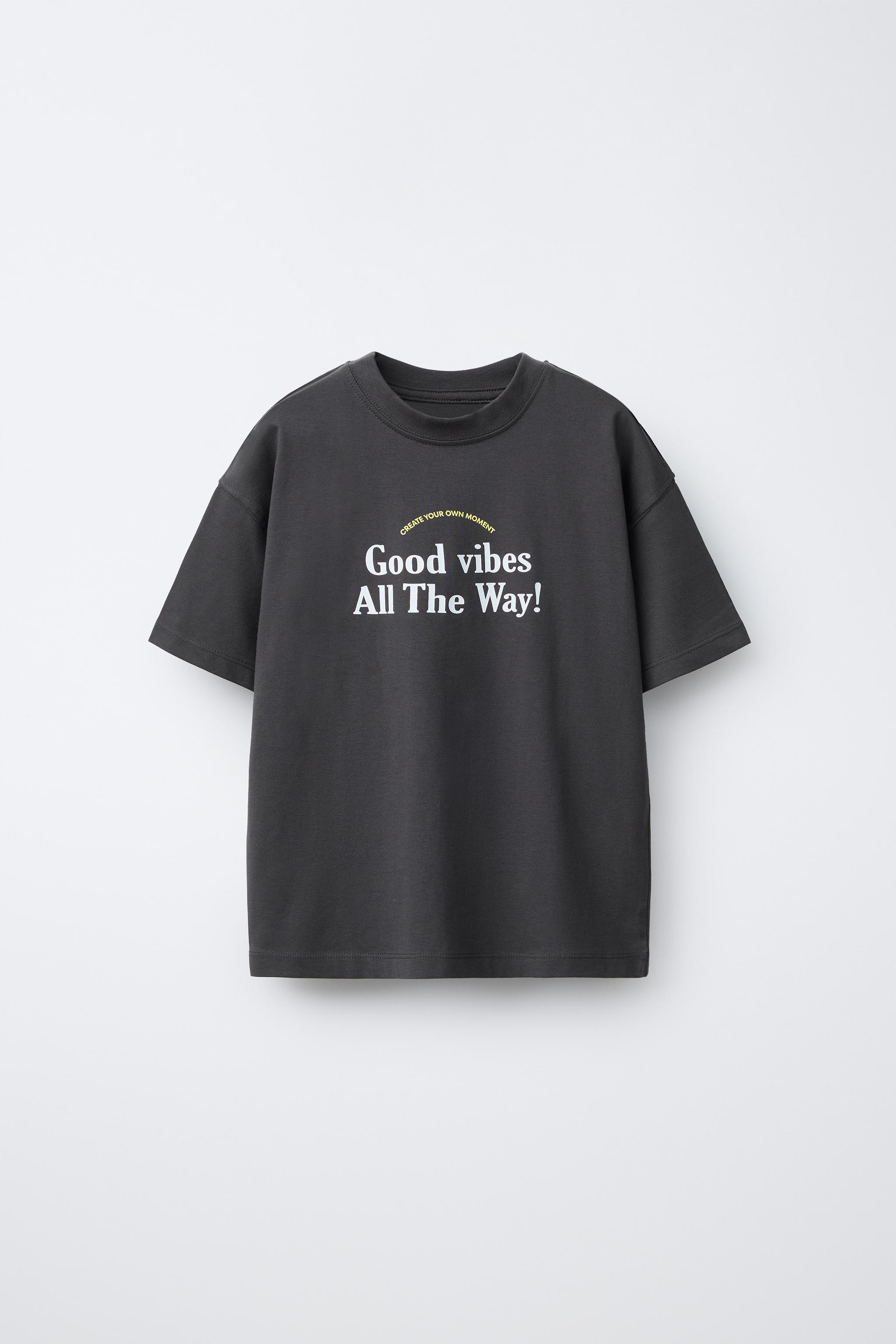 TEXT PRINT T-SHIRT