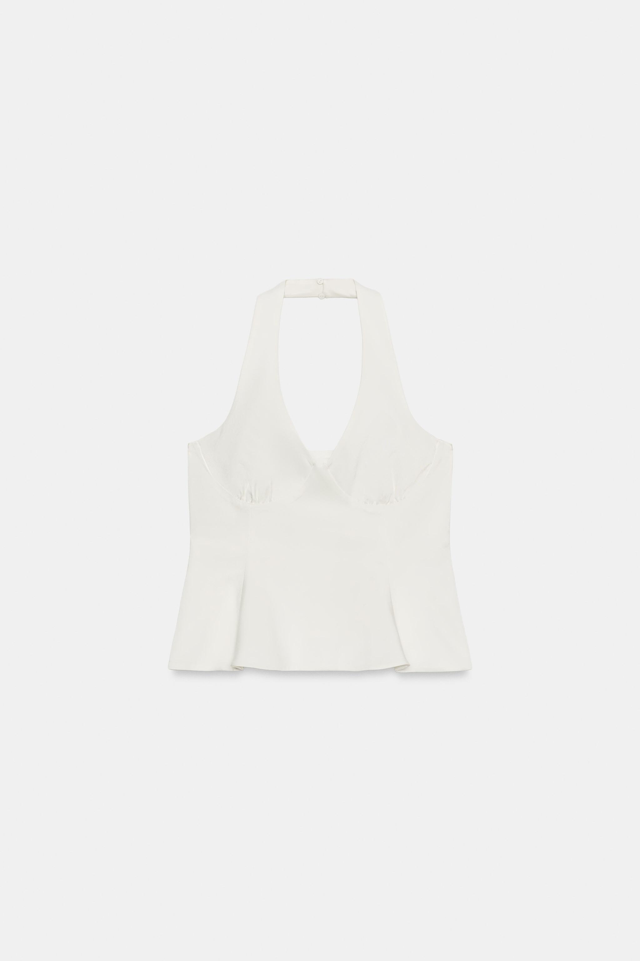 Zara Peplum Kesim Top görsel 4