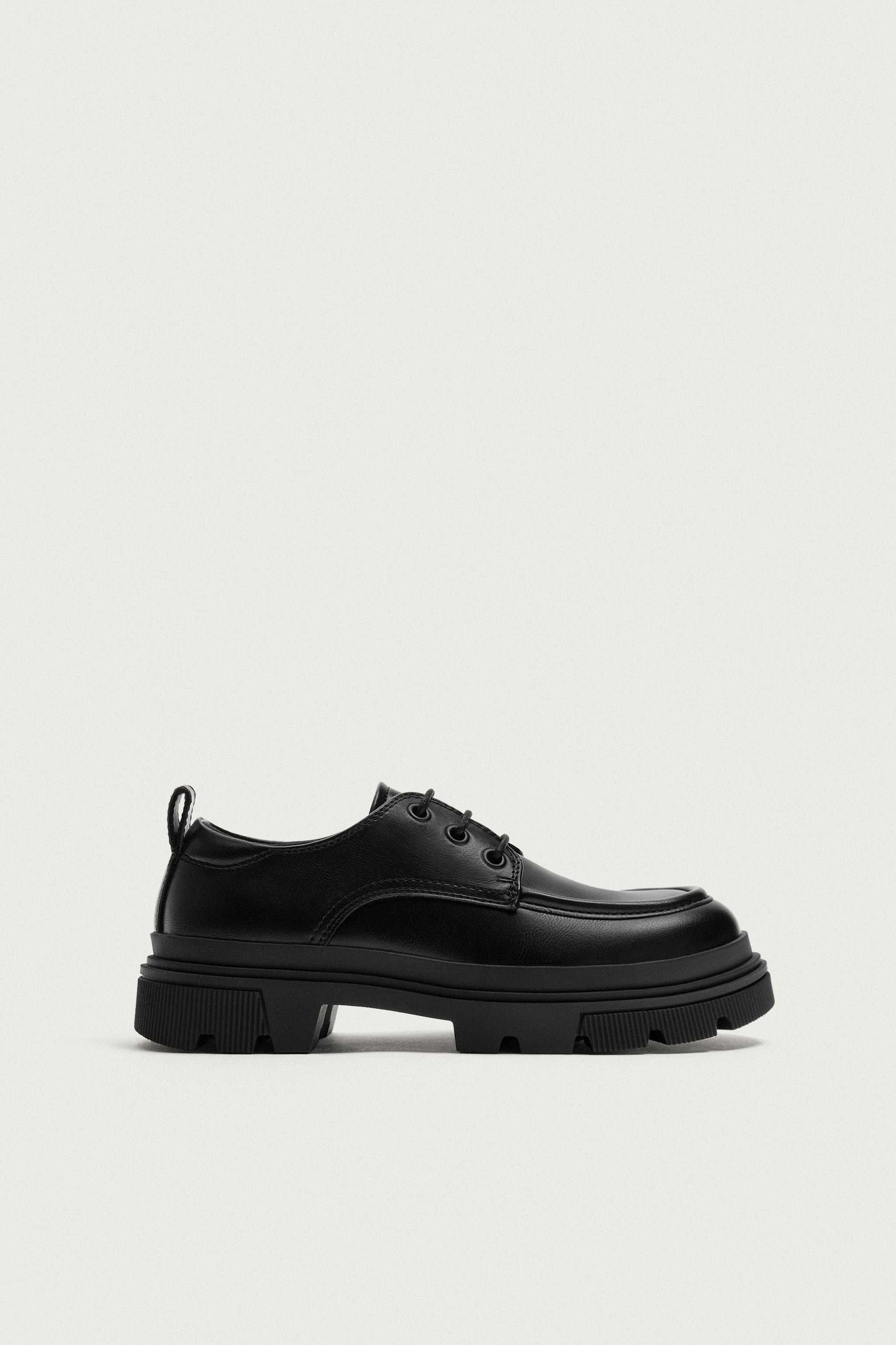 CHUNKY MOC TOE SHOES