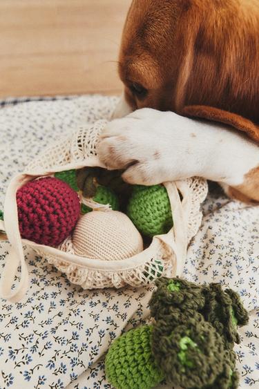 PACK OF VEGETABLE PET TOYS – Zöld a ZARA-tól