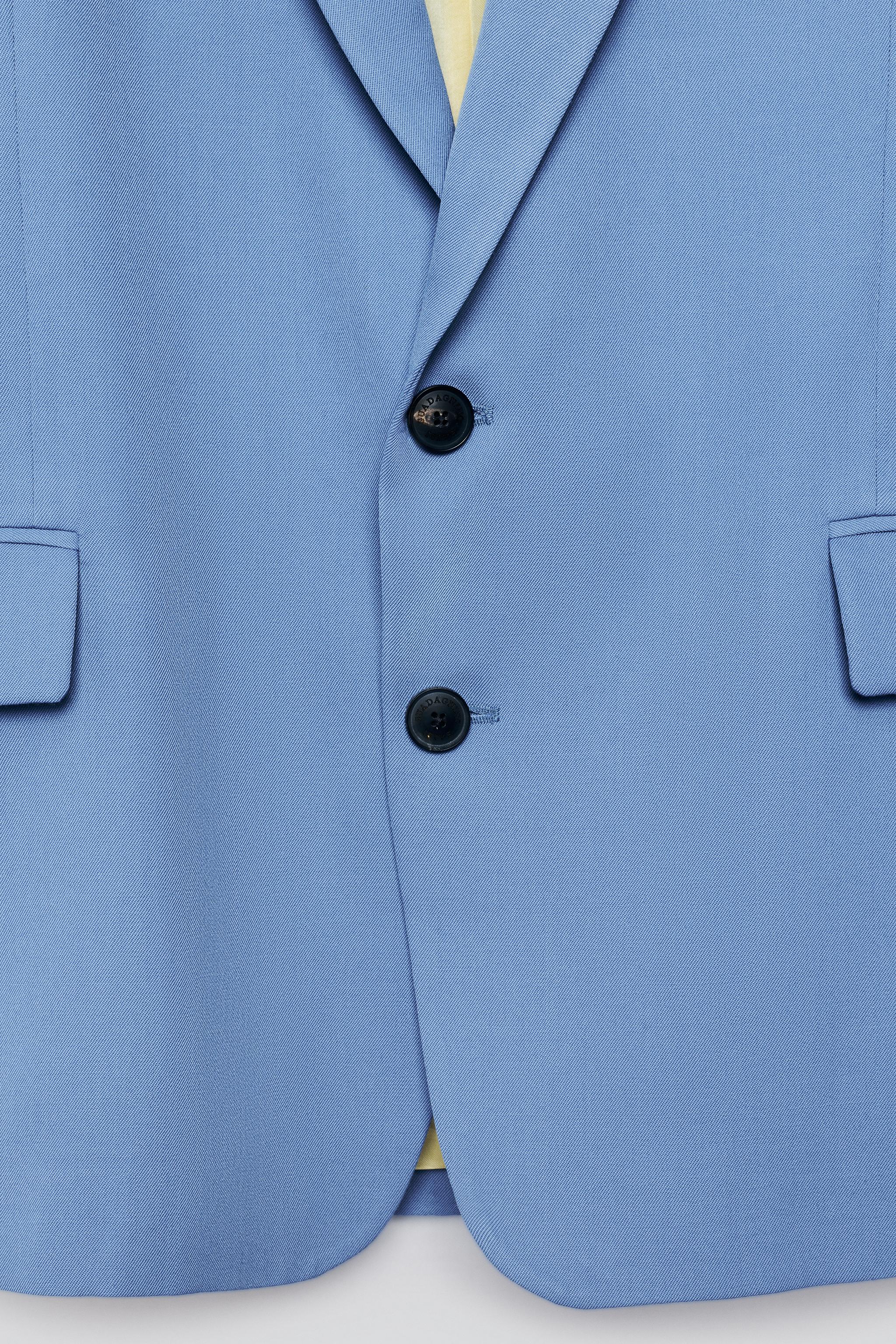 VESTE DE COSTUME RELAXED FIT CONTRASTE