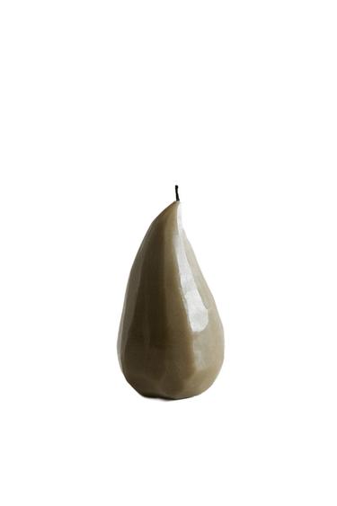 DECORATIVE GREEN DROPLET CANDLE - Green by Zara