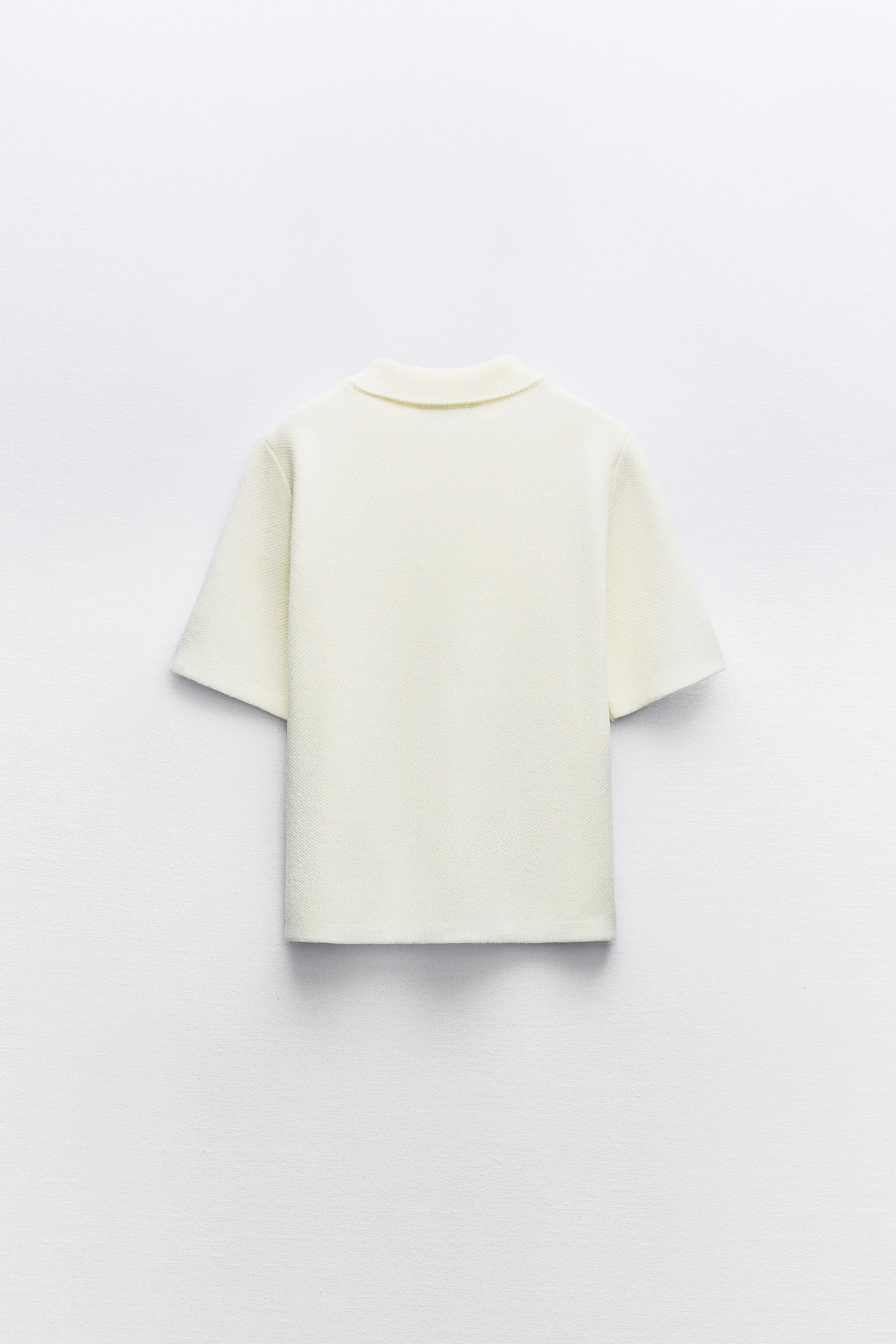 white turtle neck zara
