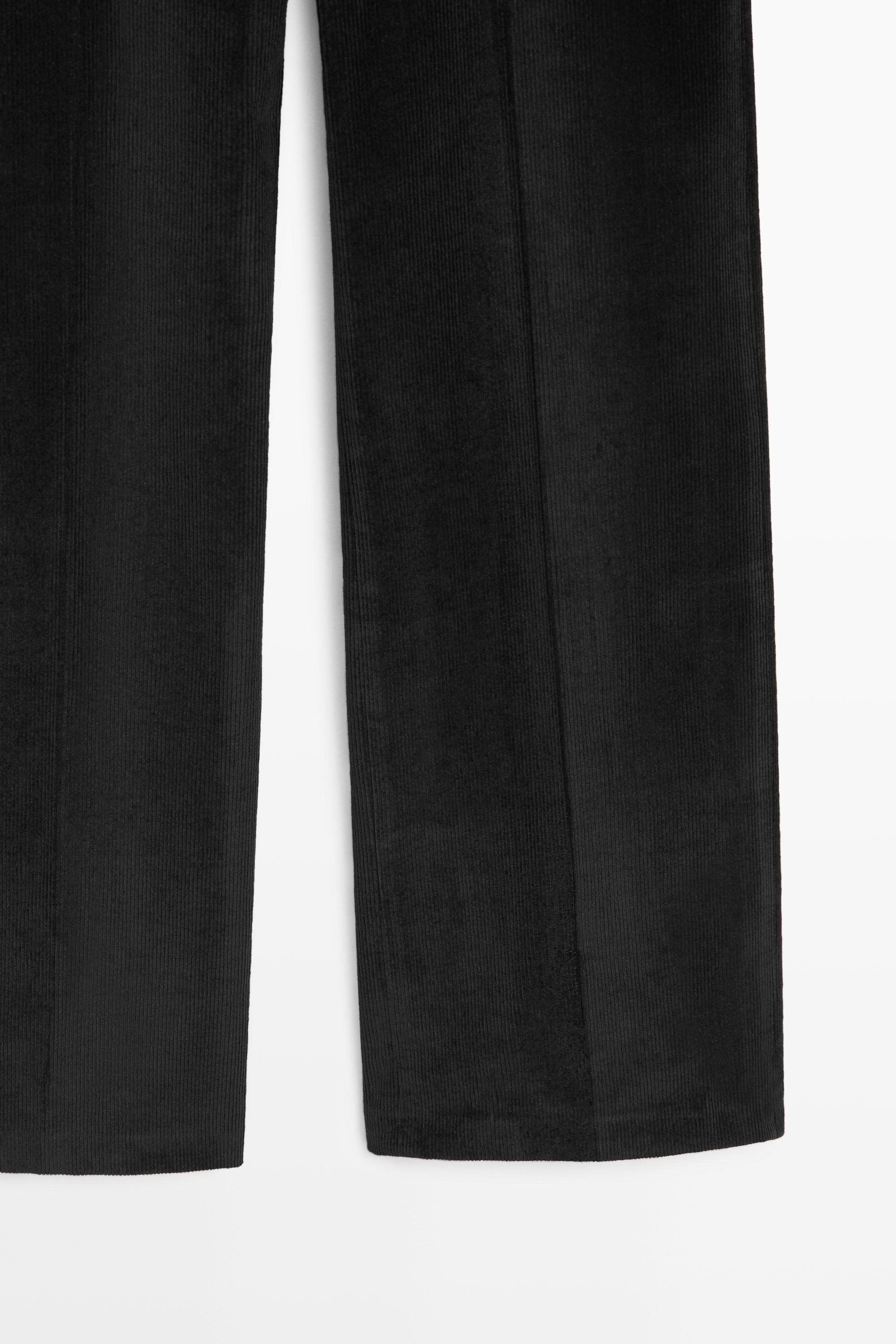 Palazzo corduroy pants