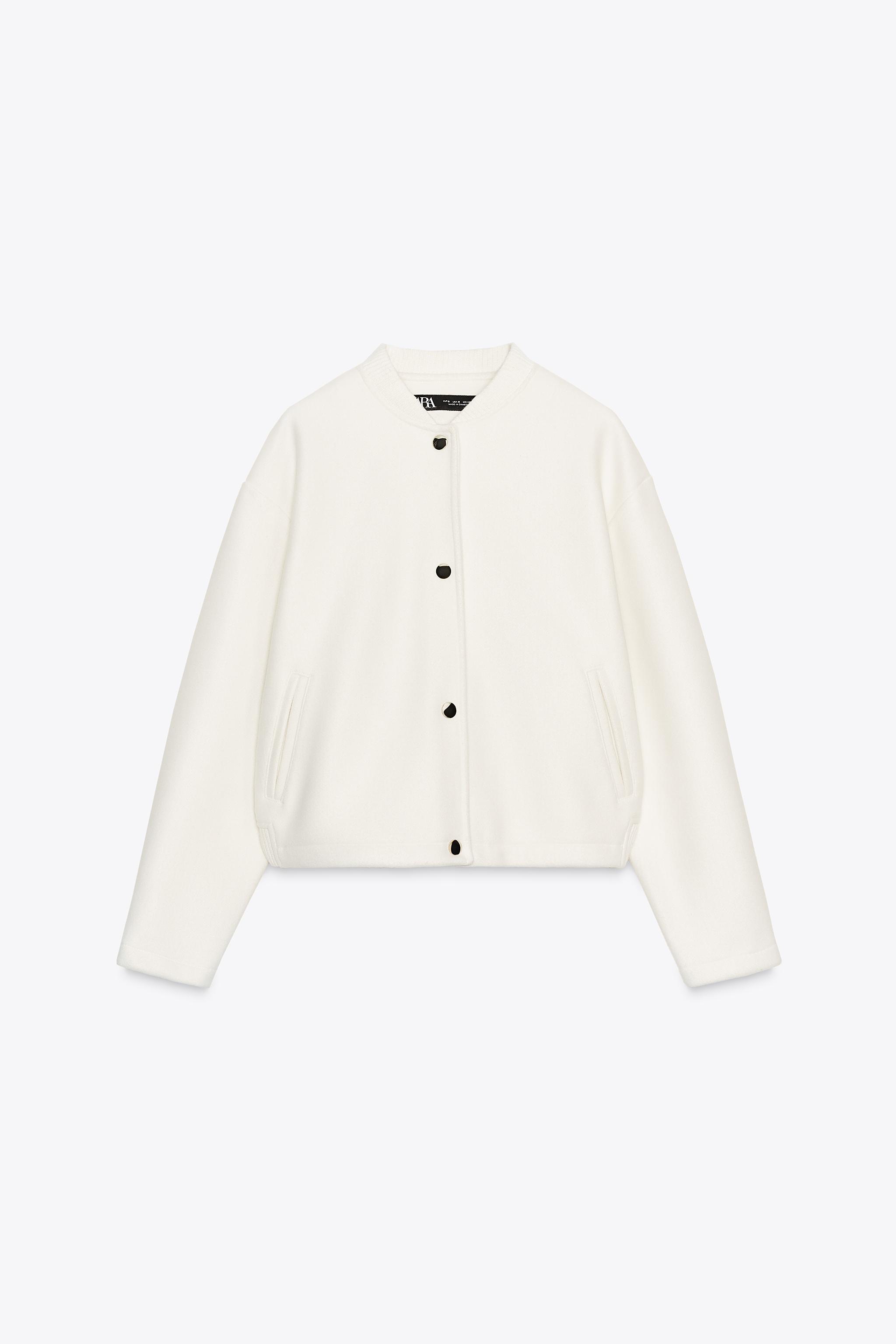 ZARA ジャケット　ホワイト ホワイトジャケット - レディース | ZARA 日本