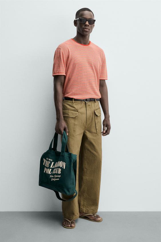 FABRIC TOTE BAG - 1-507 by Zara - Image 0