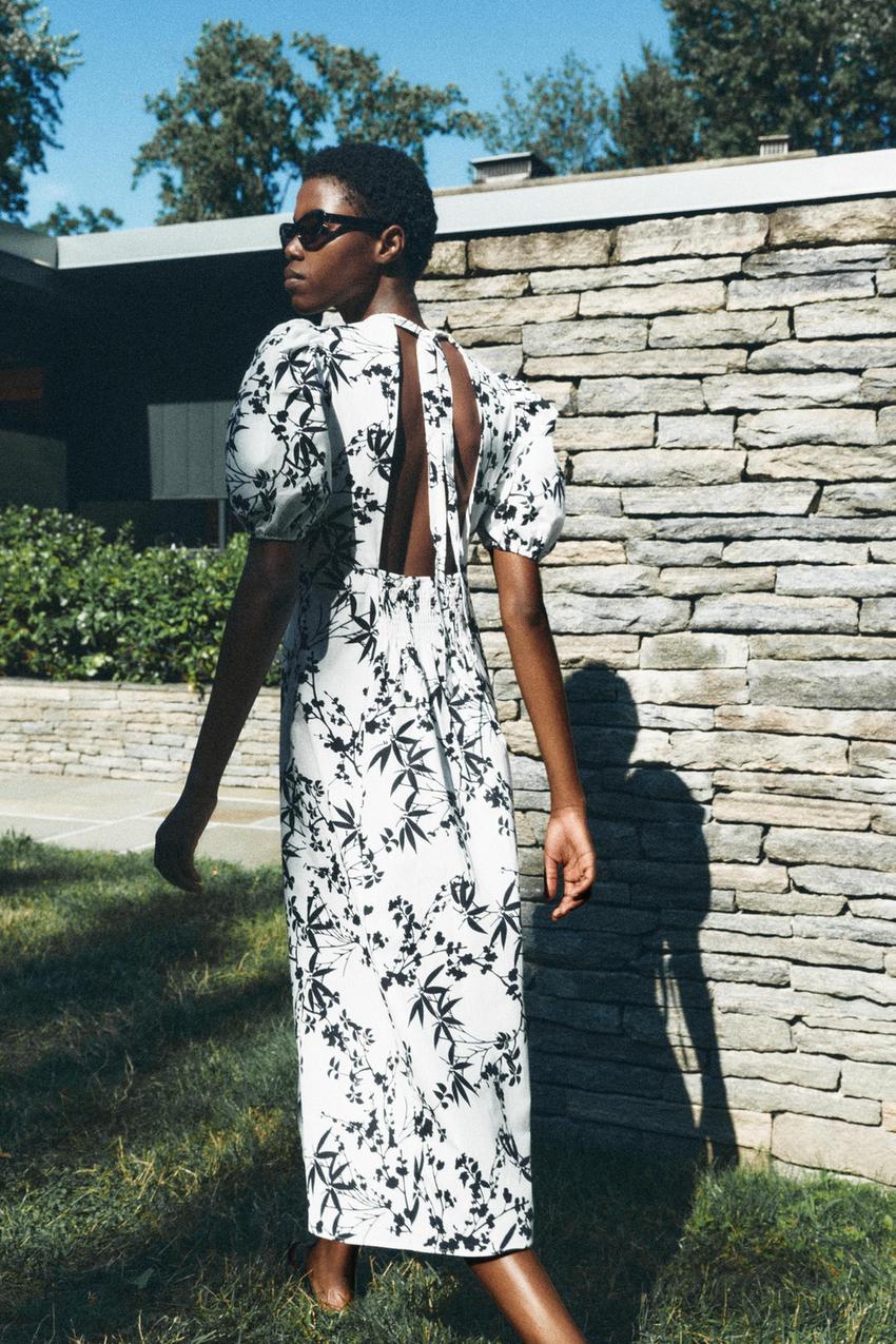 Vestito Rosso Pois Zara Vestito Lungo A Pois Zara Deals