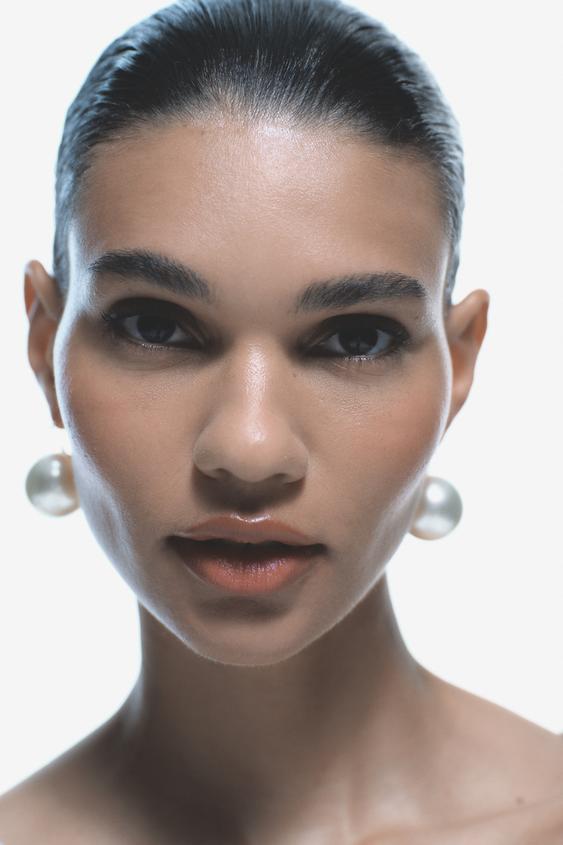 OHRRINGE MIT GROSSER PERLE ZARA Deutschland / Germany