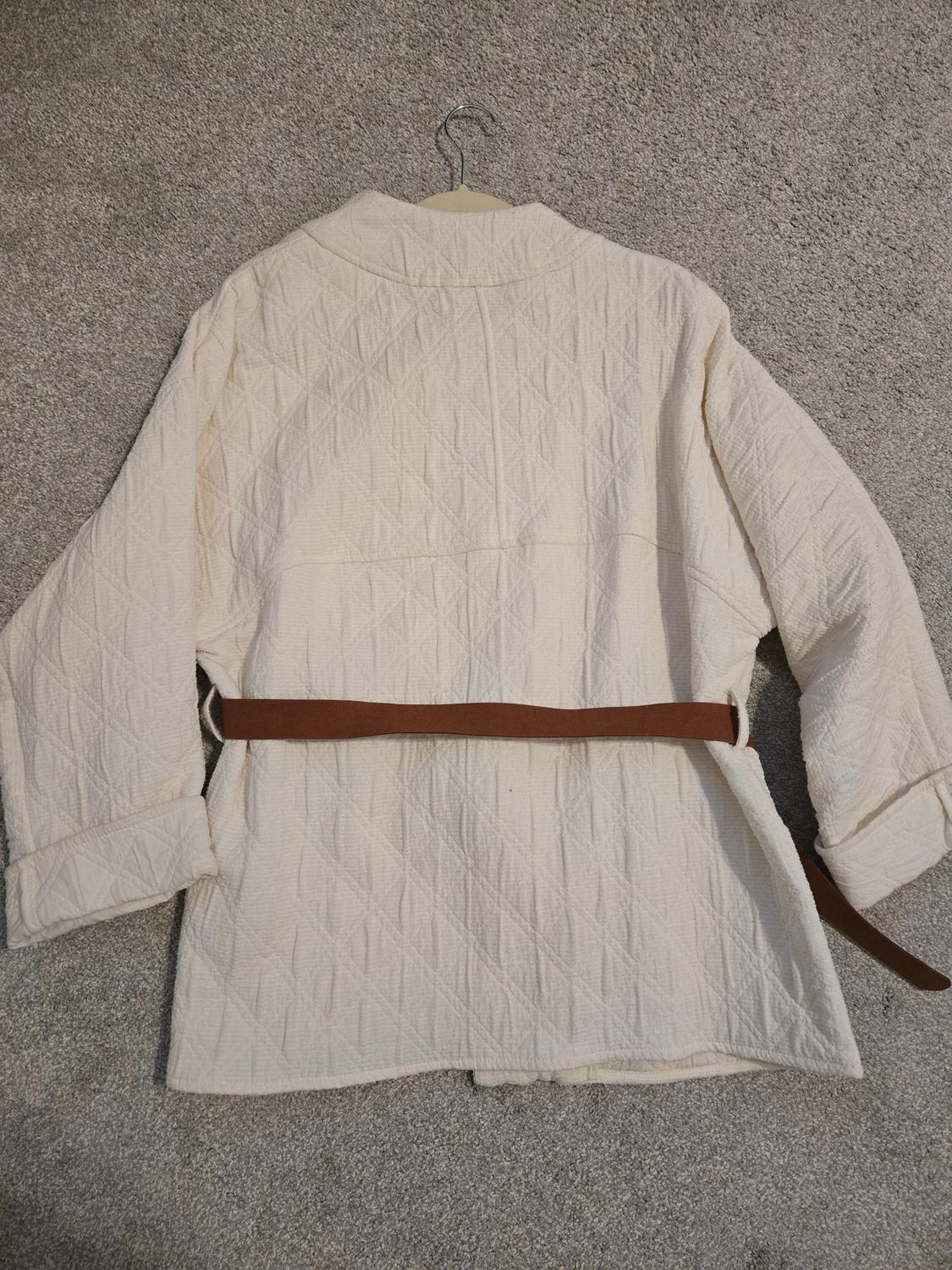 BELTED PUFFER JACKET - Image 2