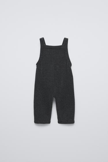 SOFT TOUCH DUNGAREES - Anthracite grey by Zara - Image 0