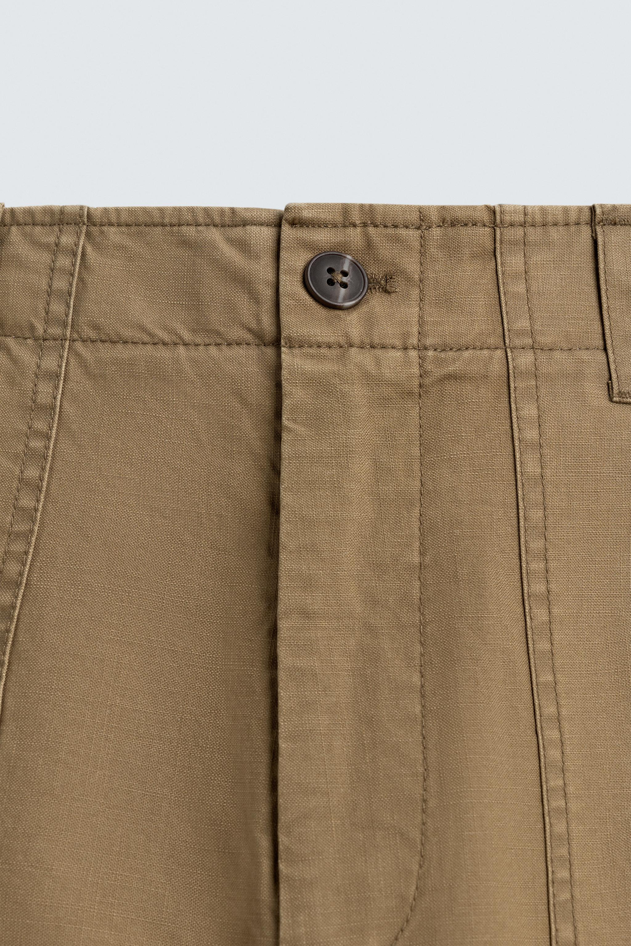 PANTALON STRAIGHT FIT DÉLAVÉ