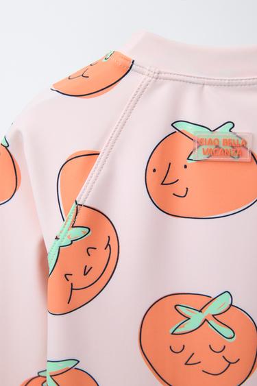 1-6 ANS/ COMBISHORT DE BAIN TOMATES - Orange de Zara - Image 3