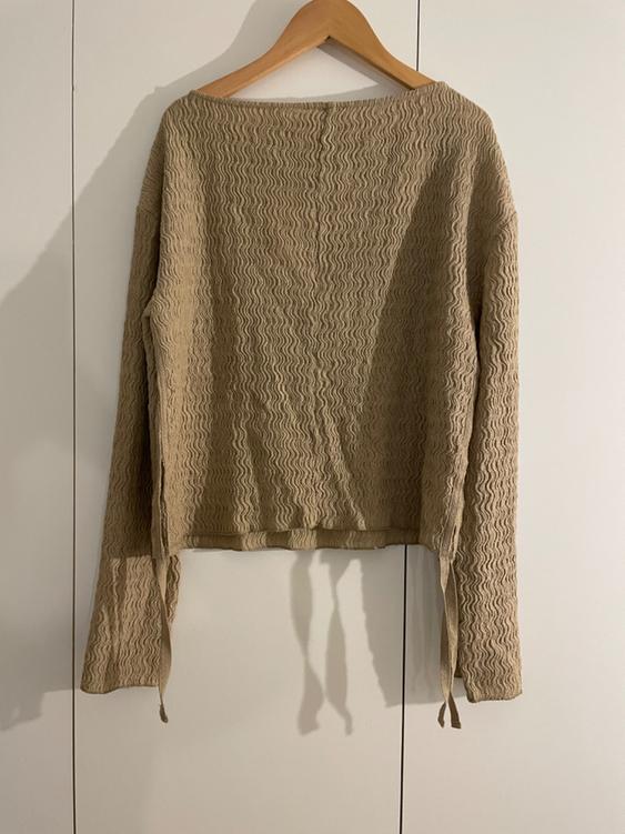 TEXTURED TIE TOP - Image 2