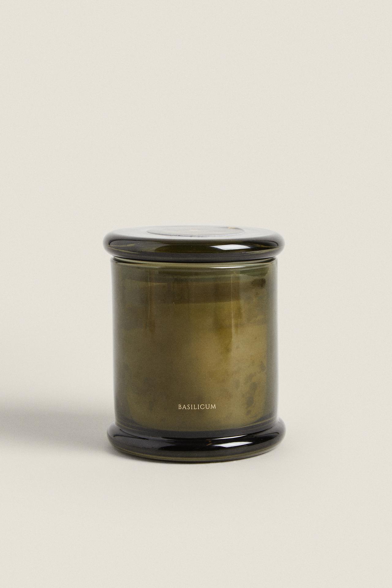 (500 G) BASILICUM SCENTED CANDLE — Mint