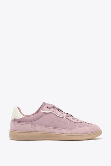 KOMBINIERTE SNEAKER - Mauve von Zara