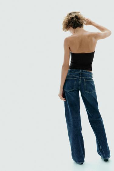JEWEL STRAPLESS TOP - Black by Zara - Image 4